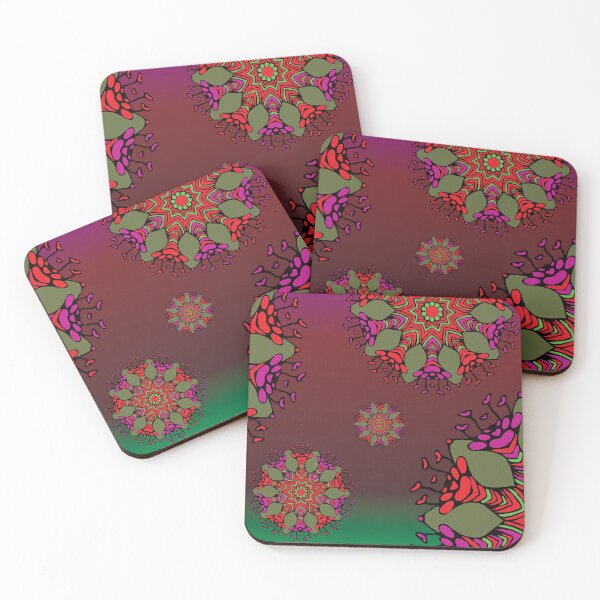 Item preview, Abstract Flowerheads 2 designed and sold by Mia Harper Design.