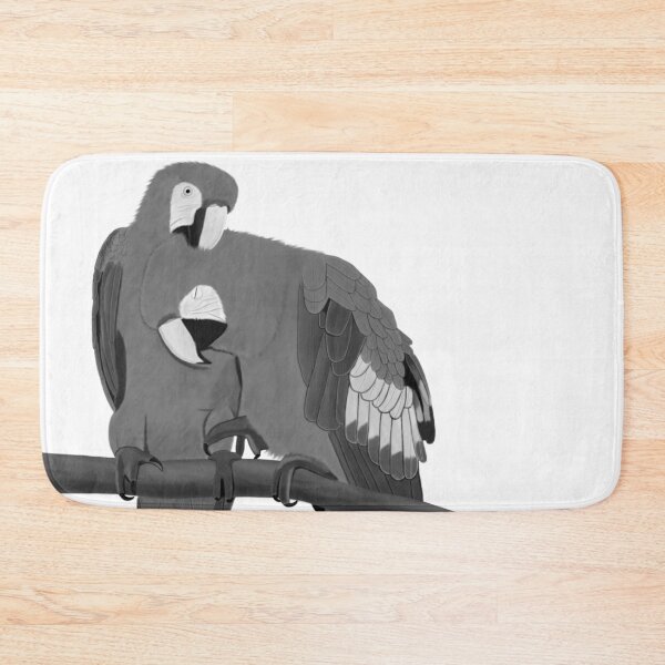 Item preview, jz.birds Scarlet Macaws black&white designed and sold by jz-birds.