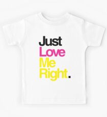 EXO: Liebe mich richtigen Text Kinder T-Shirt