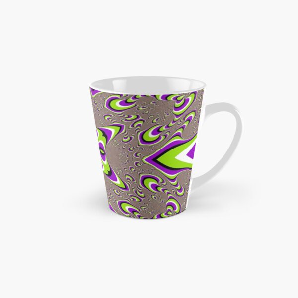 Op art - art movement, short for optical art, is a style of visual art that uses optical illusions Tall Mug