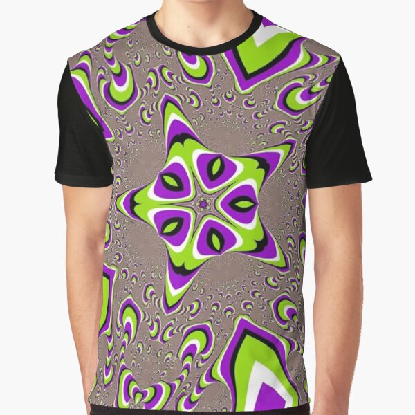 Op art - art movement, short for optical art, is a style of visual art that uses optical illusions Graphic T-Shirt