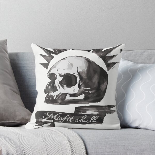 Item preview, Chloe's Shirt - Misfit Skull designed and sold by scolecite.