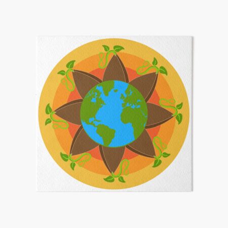 Seed The World Art Board Print