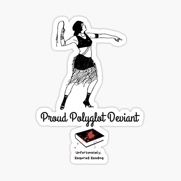 Deviant Polyglot Sticker