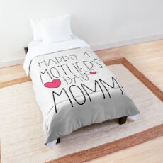Happy 1st Mother's Day New Mommy First Newborn Comforter