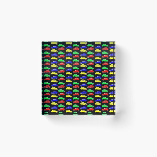 Item preview, Colorful Citroen 2CVs designed and sold by Mythos57.
