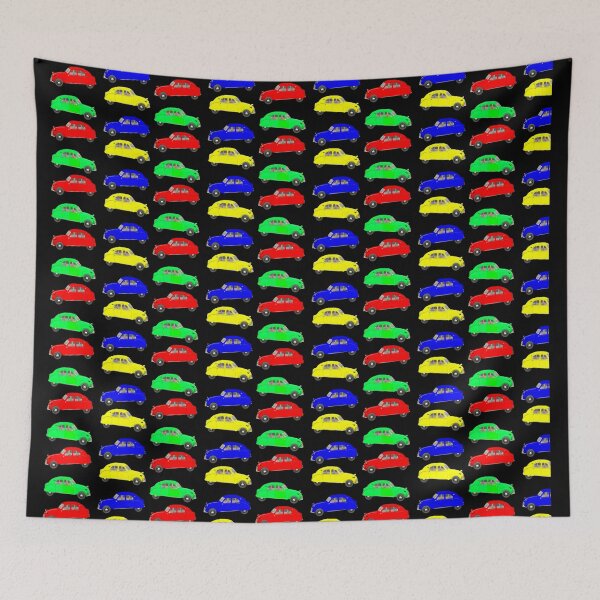 Item preview, Colorful Citroen 2CVs designed and sold by Mythos57.