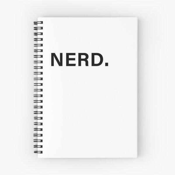 Item preview, Nerd (Block - Black) designed and sold by NERDDZ.