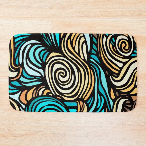 Item preview, Wavy abstract pattern designed and sold by Kirill Berbetch.