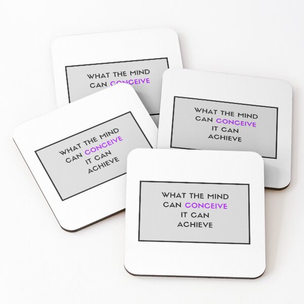 Item preview, What the mind can conceive it can achieve designed and sold by Inspirationmotivation.