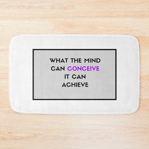 Item preview, What the mind can conceive it can achieve designed and sold by Inspirationmotivation.
