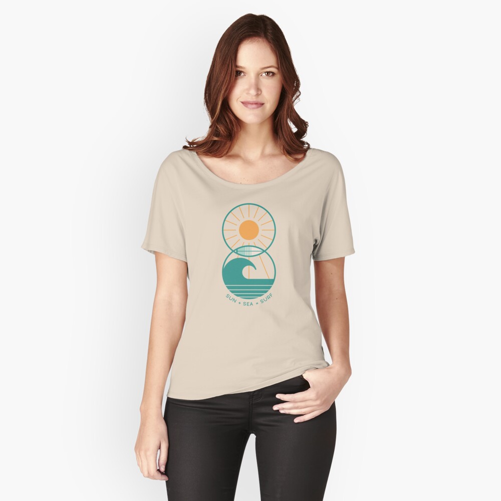 Aperçu de l'œuvre T-shirt coupe relax créée et vendue par thepapercrane.