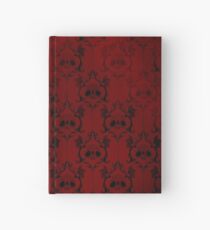 Halloween Damask - Red Hardcover Journal