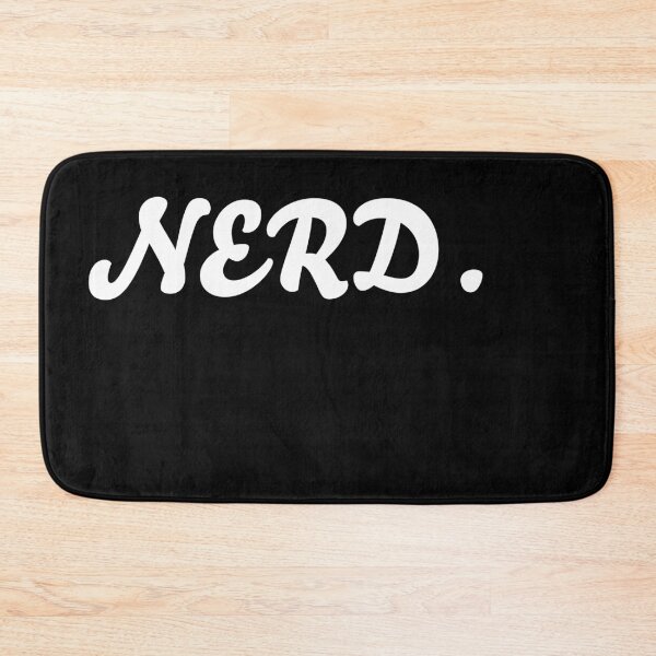 Item preview, Nerd (Curvy - White) designed and sold by NERDDZ.