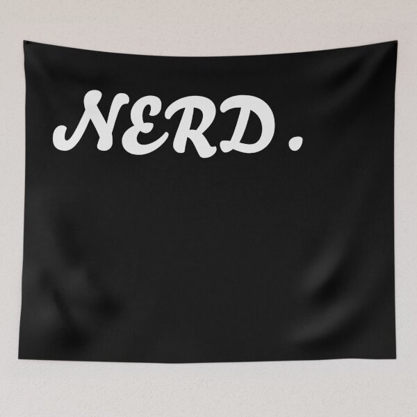 Item preview, Nerd (Curvy - White) designed and sold by NERDDZ.