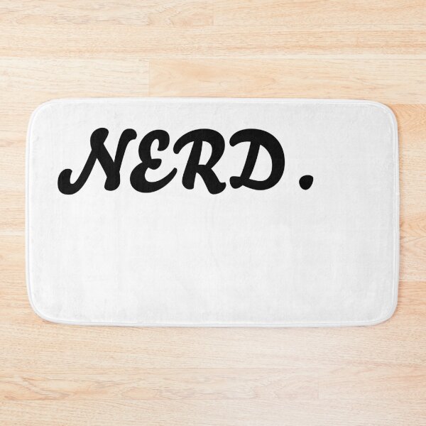 Item preview, Nerd (Curvy - Black) designed and sold by NERDDZ.