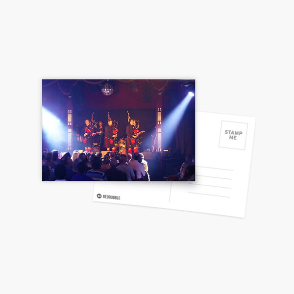 Red Hot Chilli Pipers Postcard