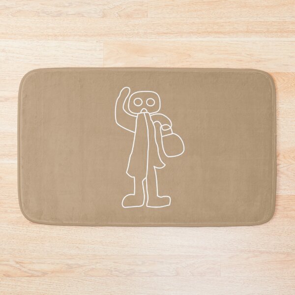 Item preview, Nazca line astronaut man - white lines designed and sold by knappidesign.