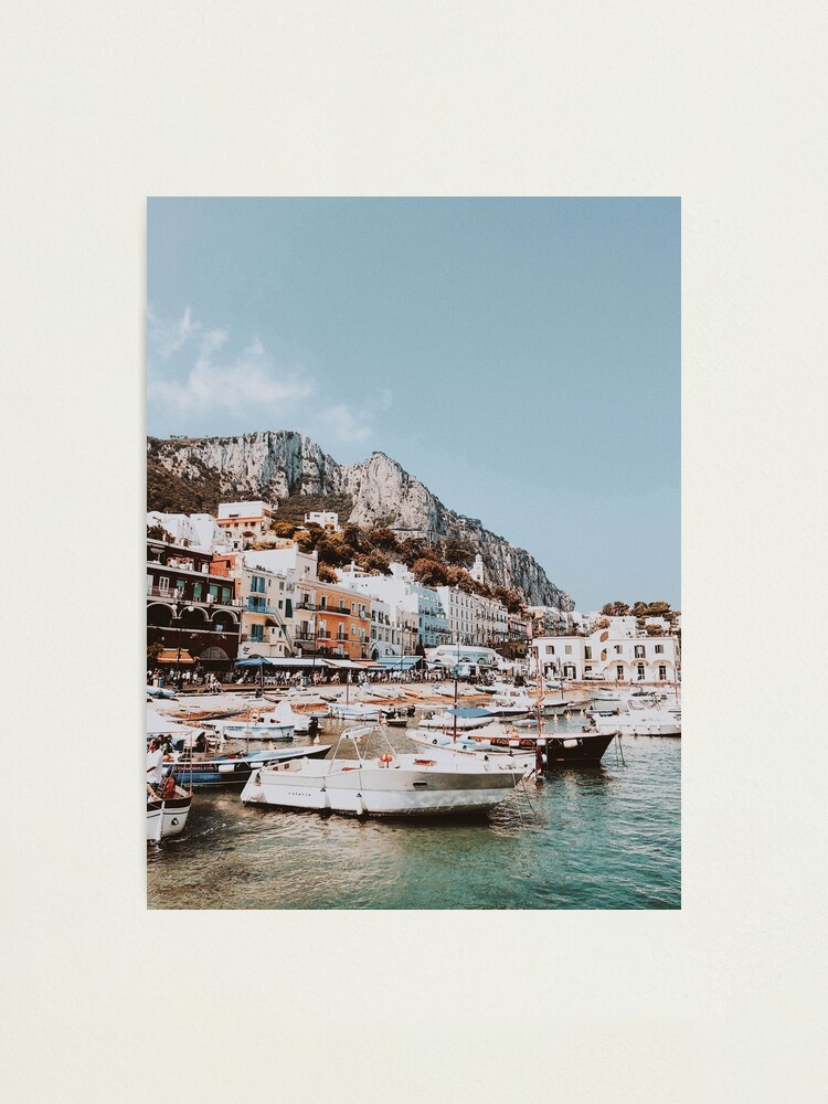 Alternate view of Banchinella Porto, Italy Photographic Print