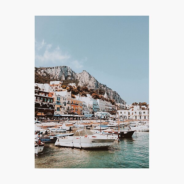 Banchinella Porto, Italy Photographic Print