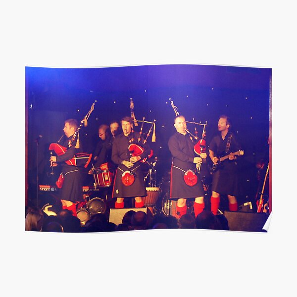 Red Hot Chilli Pipers Poster