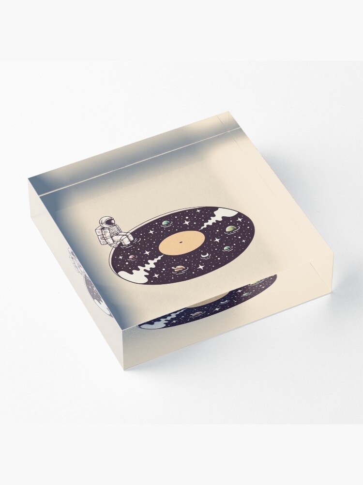 Alternate view of Cosmic Sound Acrylic Block