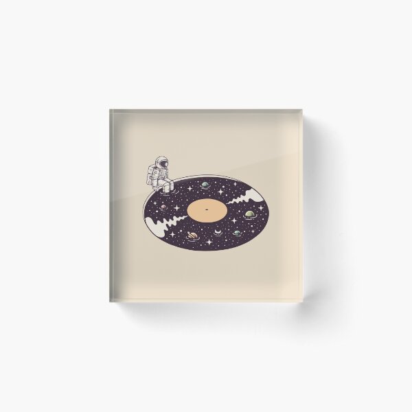 Cosmic Sound Acrylic Block
