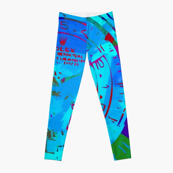 Rolex Abstract Paint 11 Leggings