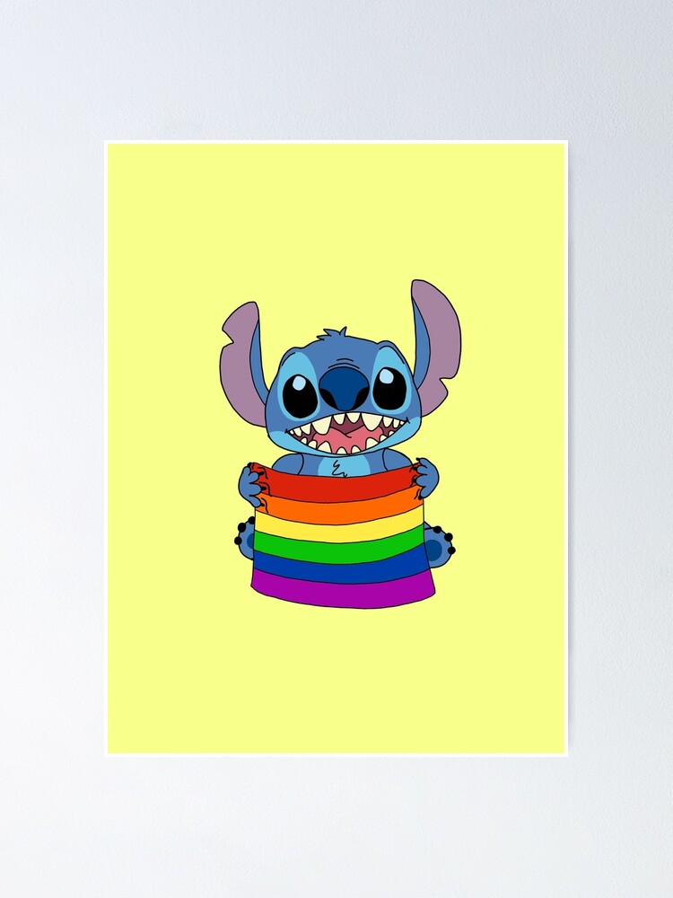 Disney Pin - Rainbow Pride Collection - Stitch