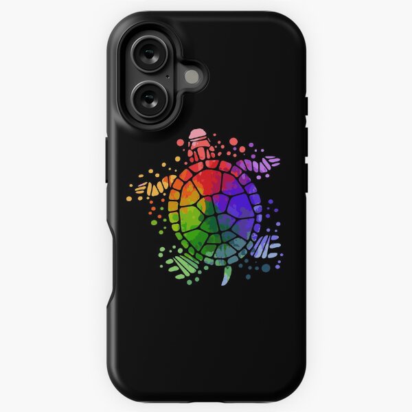 Item preview,  Sea Turtle Love- Ocean Sea Turtle Rainbow Watercolor designed and sold by tagtrinidad.