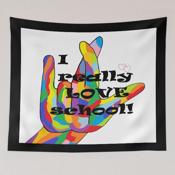 Item preview, I Really Love SCHOOL! designed and sold by EloiseArt.