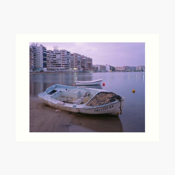 shipwreck beach Art Print