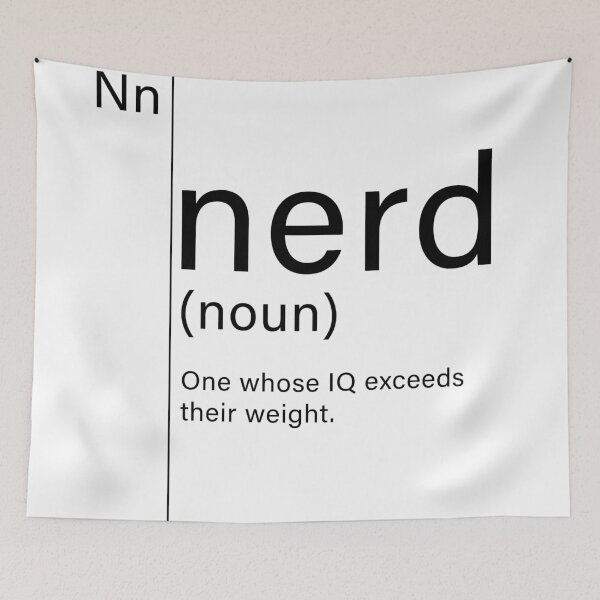 Item preview, Nerd Noun designed and sold by NERDDZ.
