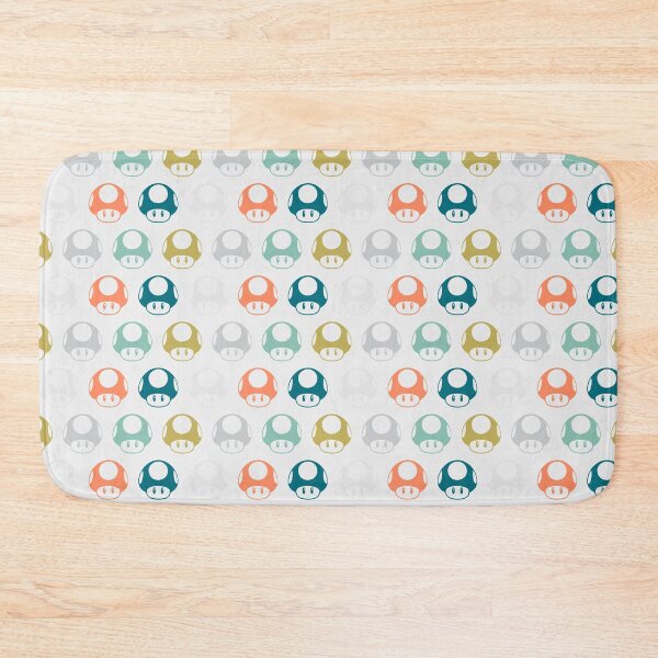 Mushrooms Bath Mat