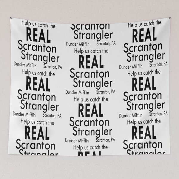Item preview, help catch the real scranton strangler designed and sold by TheBoyTeacher.