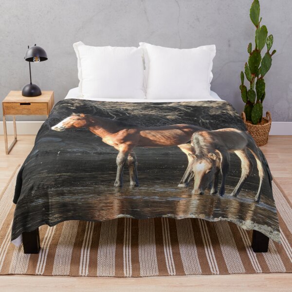 Item preview, Wild Horses, Salt River, Arizona designed and sold by Sandra O'Toole.