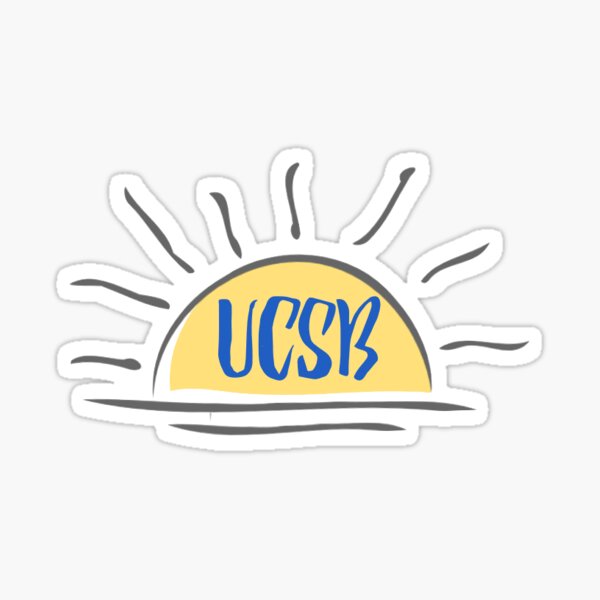 UCSB sunshine Sticker