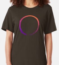 Purple logo Slim Fit T-Shirt