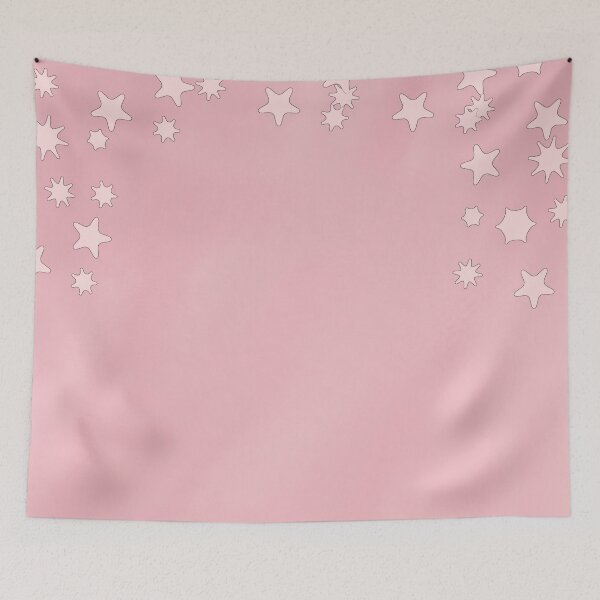 Item preview, Pink Stars  designed and sold by Poetic Patterns Studio.