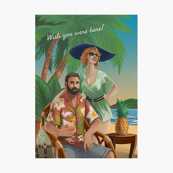 Wish You Were Here Photographic Print