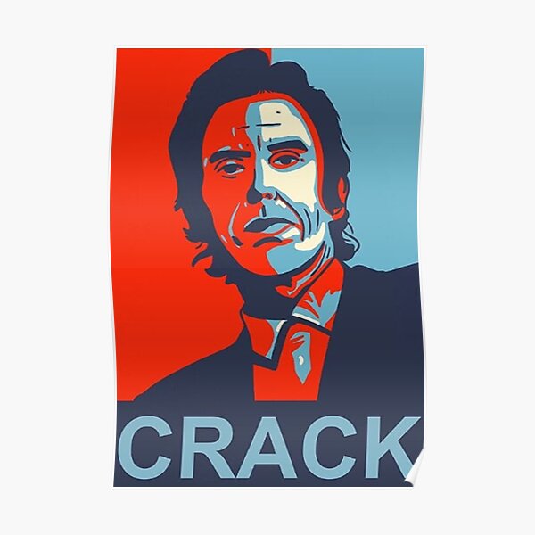 Superhans - Crack (Peep Show) Poster