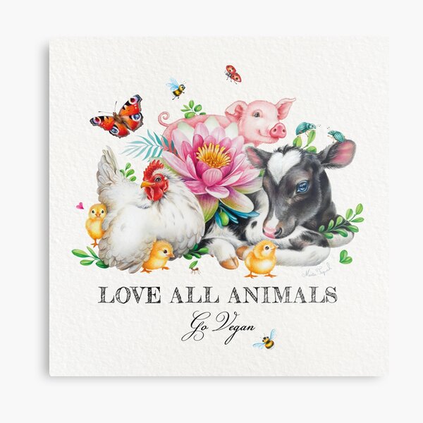 Vegan summer by Maria Tiqwah Metal Print