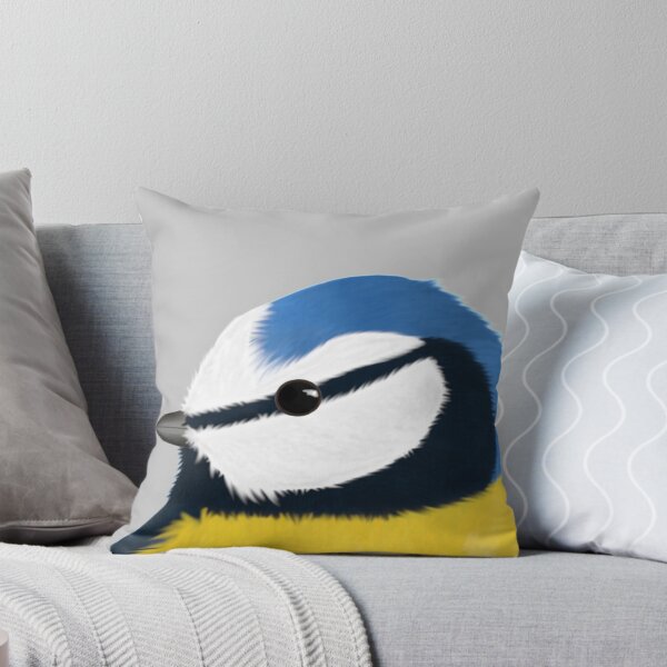 Item preview, jz.birds Blue tits Portrait Bird Animal Design Illustration designed and sold by jz-birds.