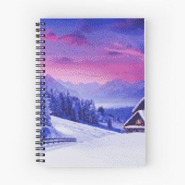 Item preview, Pixelated winter Scene designed and sold by Hvll1116.