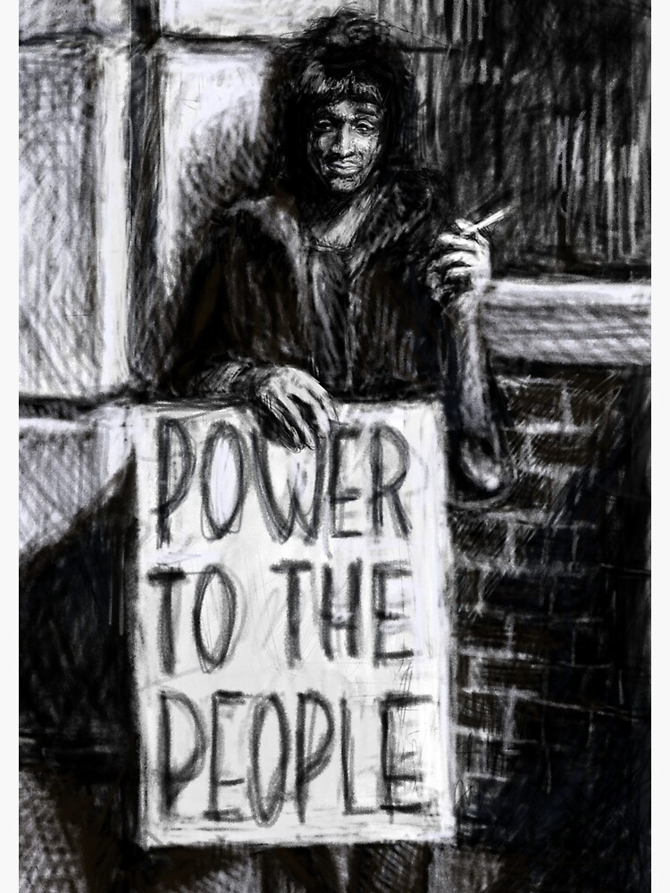 Marsha P. Johnson -- Power To The People Premium Matte Vertical Poster ...