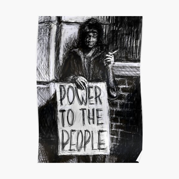 Marsha P. Johnson -- Power To The People Poster