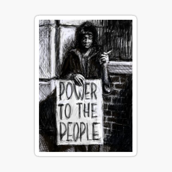 Aperçu de l'œuvre Marsha P. Johnson - Le pouvoir au peuple créée et vendue par YoungPioneer.