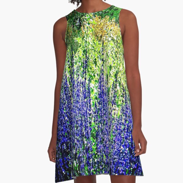 Lavender Meadow A-Line Dress