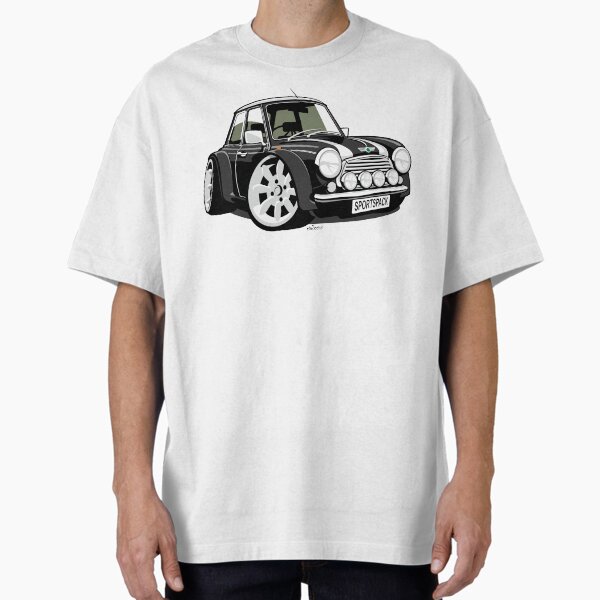 Item preview, Classic Mini Sportspack caricature black designed and sold by car2oonz.