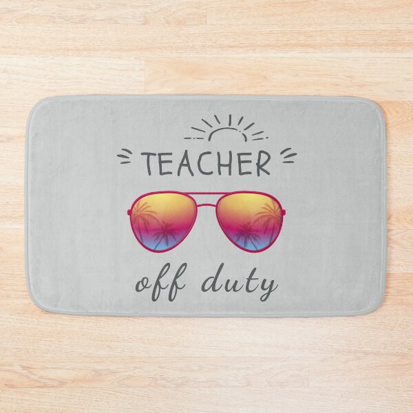 Item preview, Teacher Off Duty designed and sold by Cute and Funny Animal Art Designs.